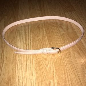 Light pink belt
